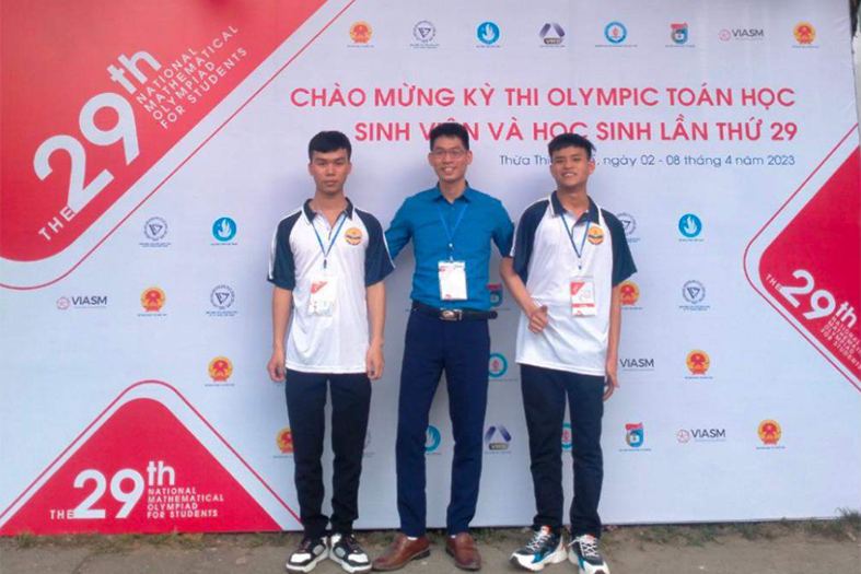 Sinh viên Trường Đại học Sư phạm Kỹ thuật Nam Định đạt Giải Nhì tại Kỳ thi Olympic Toán học Sinh viên toàn quốc lần thứ 29 năm 2023